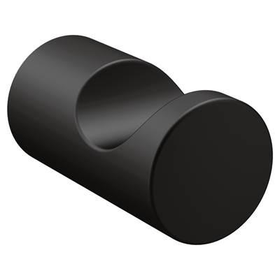 Moen Matte Black Single Robe Hook by Moen
