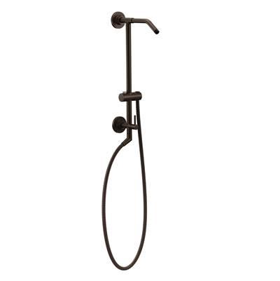 Annex Shower Rail System with 2-Function Diverter in Oil Rubbed Bronze (Valve Sold Separately) by Moen