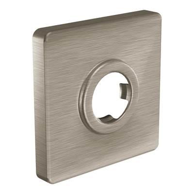 Square Shower Arm Flange, Brushed Nickel by Moen