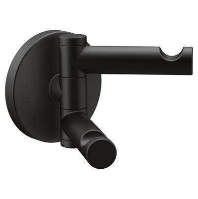 Moen Matte Black Double Robe Hook by Moen