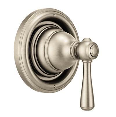 Kingsley 2 or 3-Function Diverter Transfer Trim Kit, Valve Required, Brushed Nickel by Moen