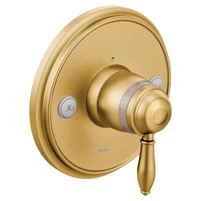 Moen Weymouth ExactTemp Thermostatic Valve Trim Kit, Valve Required, Brushed Gold by Moen
