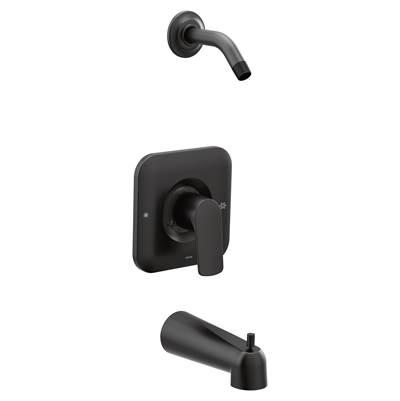 Moen RIZON POSI TUB/SHOWER TRIM NO HEAD BL - Matte Black by Moen