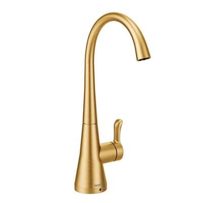 Sip Transitional Cold Water Kitchen Beverage Faucet with Optional Filtration System, Brushed Gold