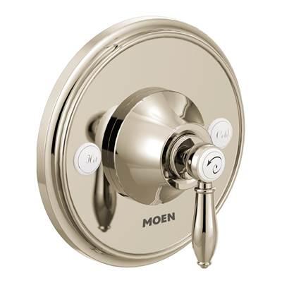 Moen Weymouth 1-Handle Posi-Temp Valve Trim Kit in Nickel (Valve Sold Separately) - Polished Nickel by Moen