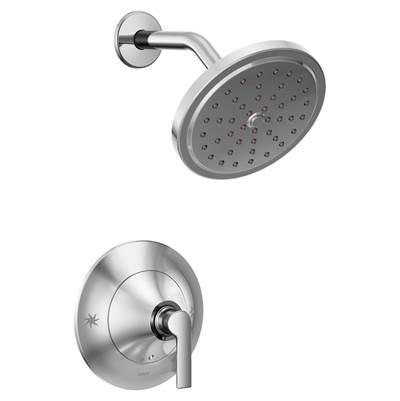 Moen Doux 1-Handle Eco-Performance Posi-Temp Shower Faucet Trim Kit in Chrome (Valve Sold Separately) by Moen
