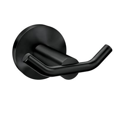 Moen Matte Black Double Robe Hook by Moen