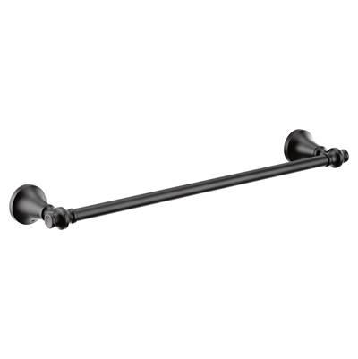 Moen Matte Black Towel Bar by Moen