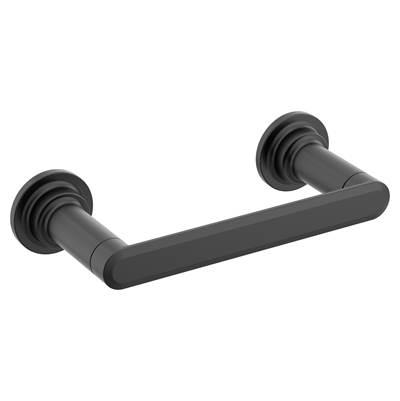 Moen Matte Black Pivoting Paper Holder by Moen