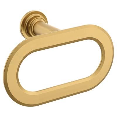 Brushed Gold Towel Ring by Moen
