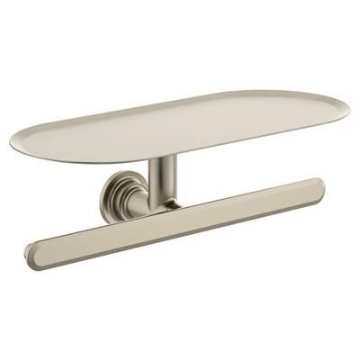 Moen Brushed Nickel Double Paper Holder by Moen