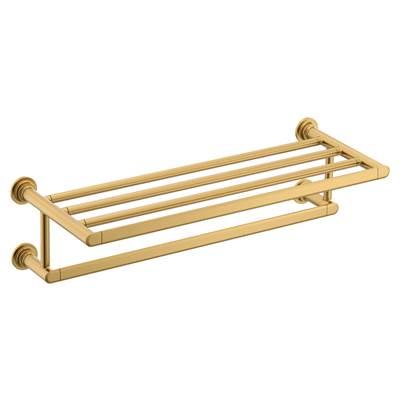 Brushed Gold Towel Shelf by Moen