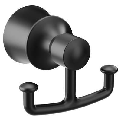 Moen Matte Black Double Robe Hook by Moen