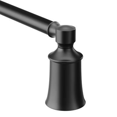 Moen Matte Black 18'' Towel Bar by Moen