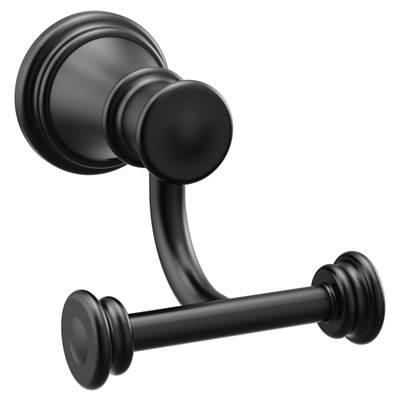 Moen Matte Black Double Robe Hook by Moen