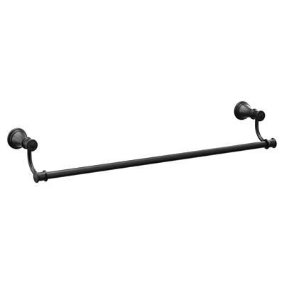 Moen Matte Black 24'' Towel Bar by Moen