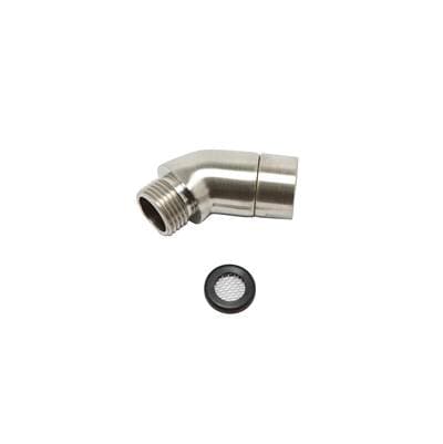 Moen Kingsley Roman Tub Hand Shower Elbow, Brushed Nickel - N/A or unfinished