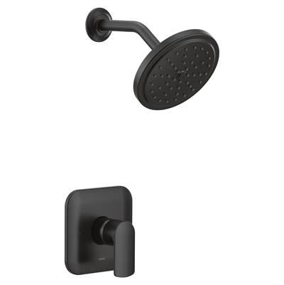 Moen Rizon M-CORE 3-Series 1-Handle Eco-Performance Shower Trim Kit in Matte Black (Valve Sold Separately) by Moen