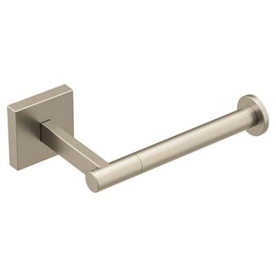 Moen Brushed Nickel Single-Post Paper Holder by Moen