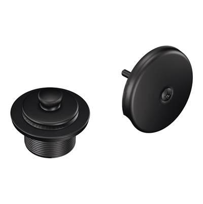 Moen Push-N-Lock Tub and Shower Drain Kit with 1-1/2 Inch Threads, Wrought Iron by Moen