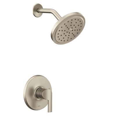 Moen Doux M-CORE 2-Series Eco Performance 1-Handle Shower Trim Kit in Brushed Nickel (Valve Sold Separately) by Moen