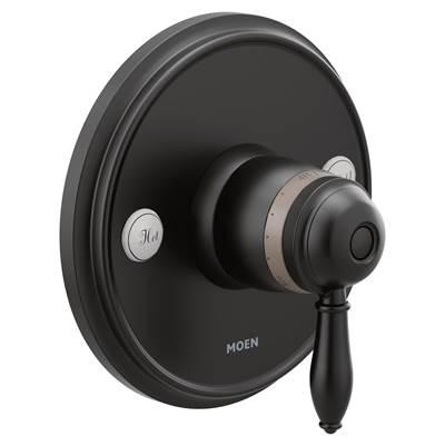 Moen Weymouth 1-Handle ExactTemp Valve Trim Kit in Matte Black (Valve Sold Separately) by Moen