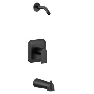 Moen Genta M-CORE 2-Series 1-Handle Tub and Shower Trim Kit in Matte Black (Valve Sold Separately) by Moen