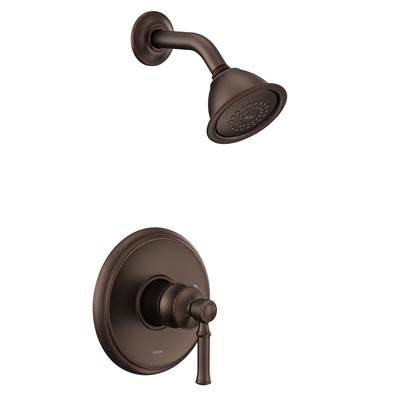 Moen Dartmoor M-CORE 2-Series Eco Performance 1-Handle Shower Trim Kit in Oil Rubbed Bronze (Valve Sold Separately) by Moen