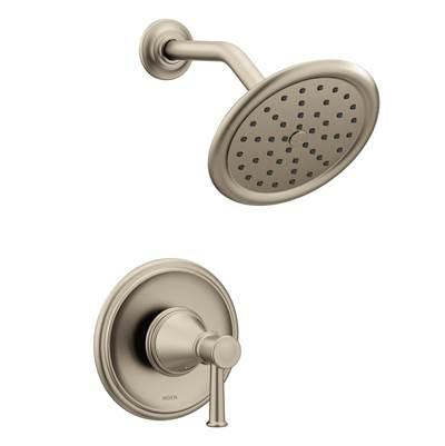 Belfield Single-Handle Posi-Temp Shower Only Trim Kit in Brushed Nickel (Valve Sold Separately) by Moen
