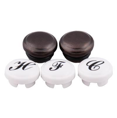 Kingsley Handle Cap Kit, Oil Rubbed Bronze by Moen