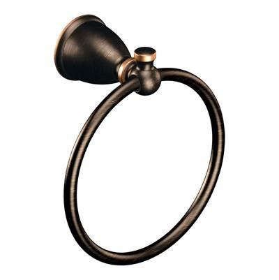 Moen Mediterranean Bronze Towel Ring by Moen