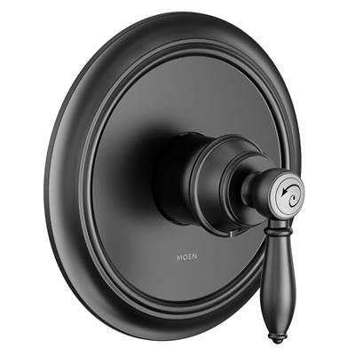 Moen Weymouth M-CORE 2-Series 1-Handle Shower Trim Kit in Matte Black (Valve Sold Separately) by Moen