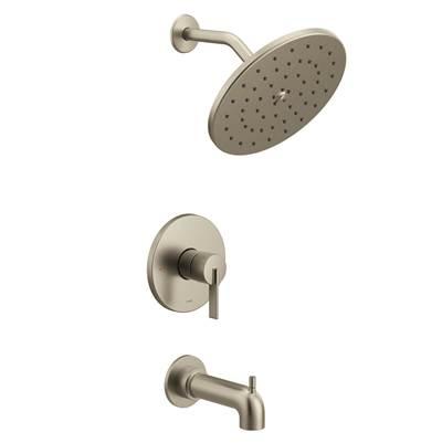 Cia M-CORE 3-Series 1-Handle Eco-Performance Tub and Shower Trim Kit in Brushed Nickel (Valve Sold Separately) by Moen