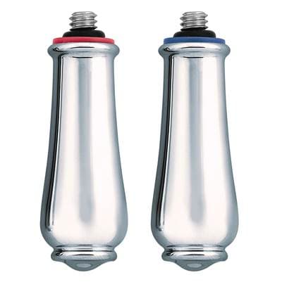 Moen Monticello Replacement Handle Knob Insert, Chrome (2-Pack)