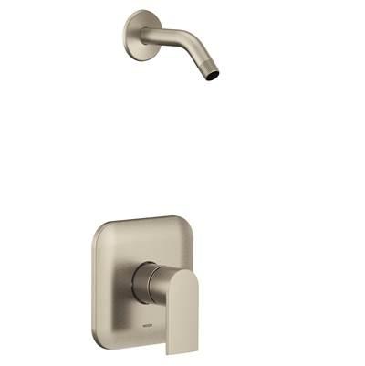 Moen Genta M-CORE 2-Series 1-Handle Shower Trim Kit in Brushed Nickel (Valve Sold Separately) by Moen