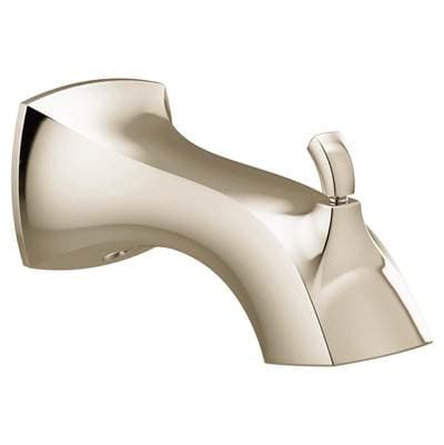 Moen Voss 1/2-Inch Slip Fit Connection Diverter Tub Spout, Polished Nickel by Moen