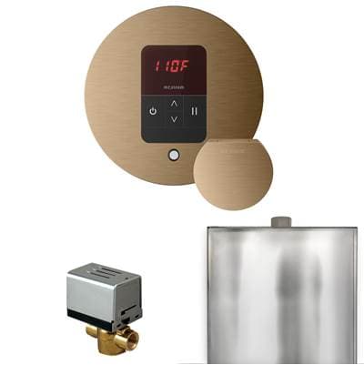 Mr. Steam Basic Butler Steam Shower Control Package with Round Itempo Control and Steamhead in -... by Mr. Steam