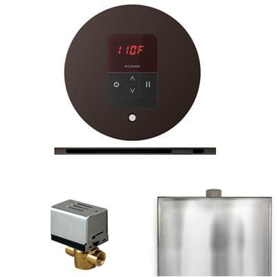 Mr. Steam Basic Butler Steam Shower Control Package with Round Itempo Control and Linear...