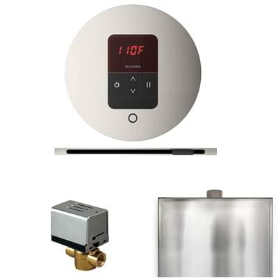 Mr. Steam Basic Butler Steam Shower Control Package with Round Itempo Control and Linear...