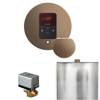 Mr. Steam Basic Butler Steam Shower Control Package with Round Itempo Control and Steamhead in -...