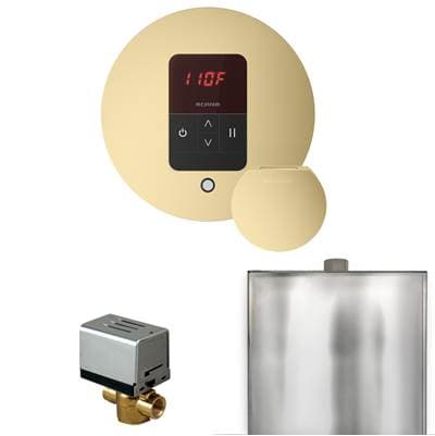 Mr. Steam Basic Butler Steam Shower Control Package with Round Itempo Control and Steamhead in -... by Mr. Steam