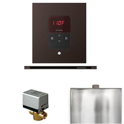 Mr. Steam Basic Butler Steam Shower Control Package with Square Itempo Control and Linear... by Mr. Steam