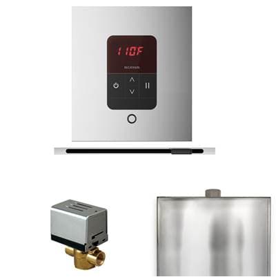 Mr. Steam Basic Butler Steam Shower Control Package with Square Itempo Control and Linear...