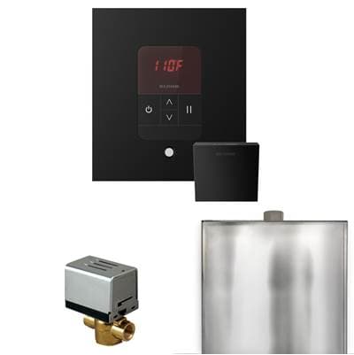 Mr. Steam Basic Butler Steam Shower Control Package with Square Itempo Control and Linear...