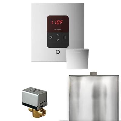 Mr. Steam Basic Butler Steam Shower Control Package with Square Itempo Control and Linear...