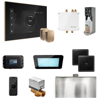 Mr. Steam Bliss Max Steam Shower Control Package with Isteamx Control and Steamhead in Black... by Mr. Steam