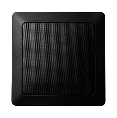 Mr. Steam 7 In. W. Musictherapy Speaker in Square - Black by Mr. Steam