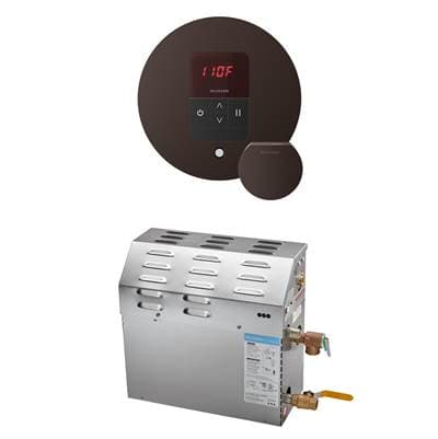 Mr. Steam MS 5 Kw (5000 W) Steam Shower Generator Package with Round Itempo Control in Oil-rubbed... by Mr. Steam