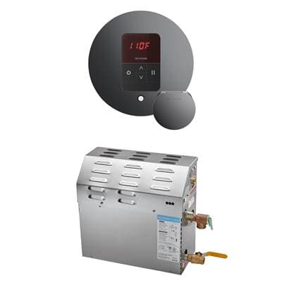 Mr. Steam MS 5 Kw (5000 W) Steam Shower Generator Package with Round Itempo Control in -... by Mr. Steam