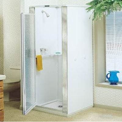 Mustee and Sons Durastall Shower Stall, 36''x36'', Standard Base by Mustee And Sons